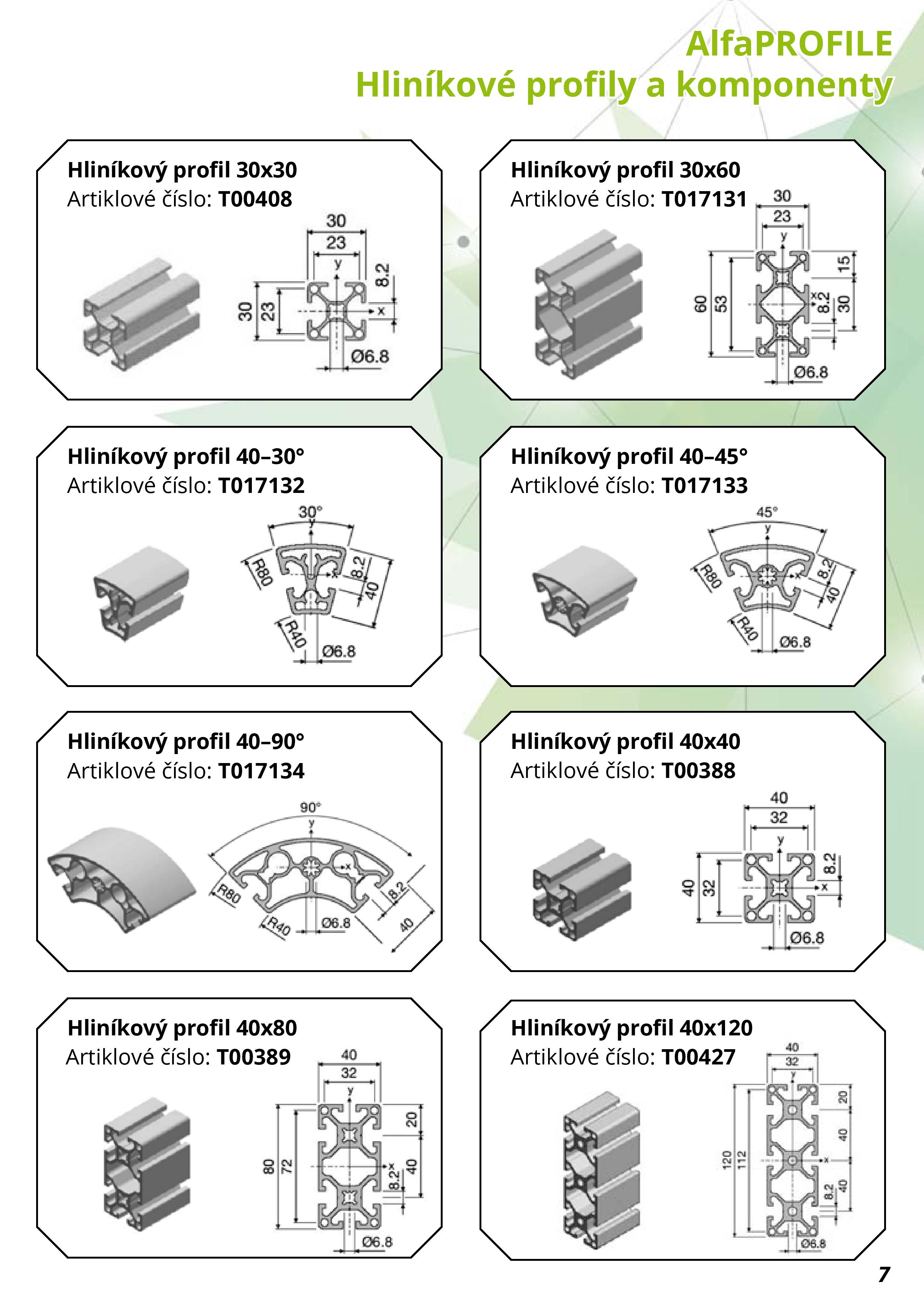 AlfaPROFILE Katalog 01 20 Page 007